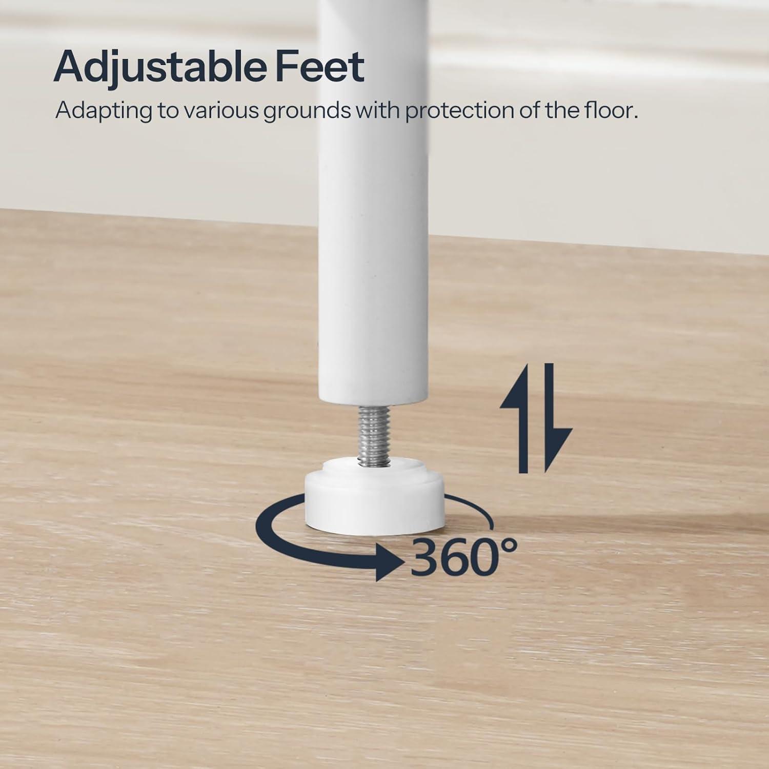 imageHOOBRO Side Table with Charging Station Small End Table with USB Port and Outlet Nightstand with 2Layer Storage Shelves for Small Spaces Living Room Bedroom Stable Frame Rustic Brown BF09UBZ01White