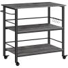 Charcoal Gray + Black